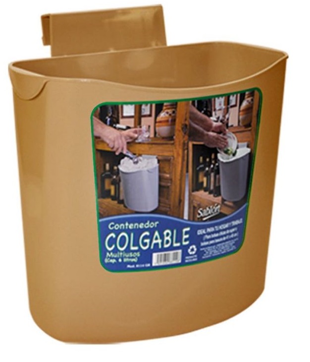 Cesto colgable multiusos de 6.5 litros - Imagen 7