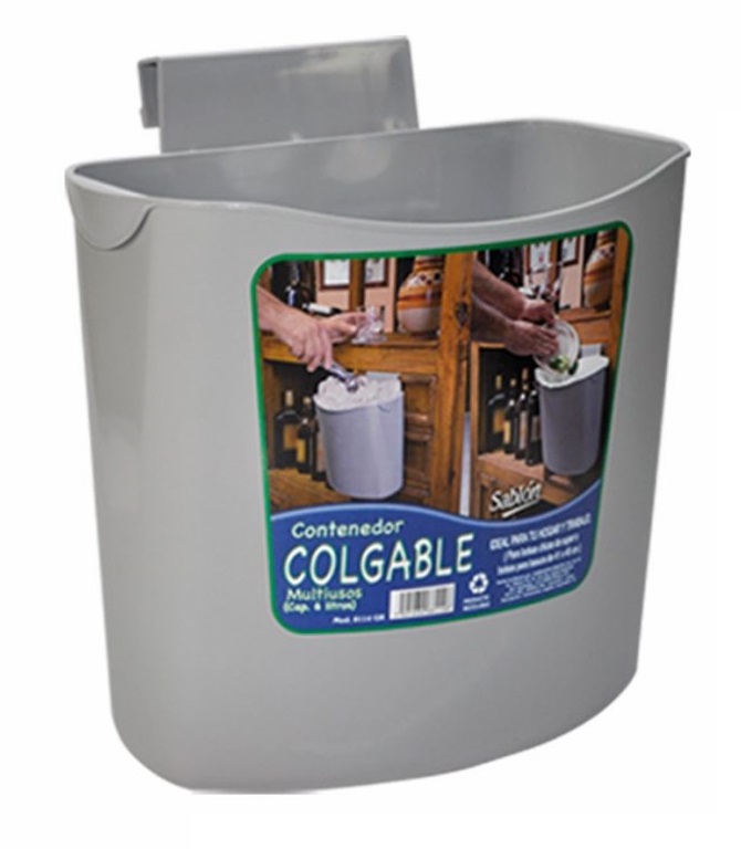 Cesto colgable multiusos de 6.5 litros - Imagen 5