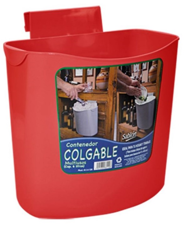 Cesto colgable multiusos de 6.5 litros - Imagen 9