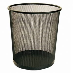 Cesto metálico redondo de 12.5 litros