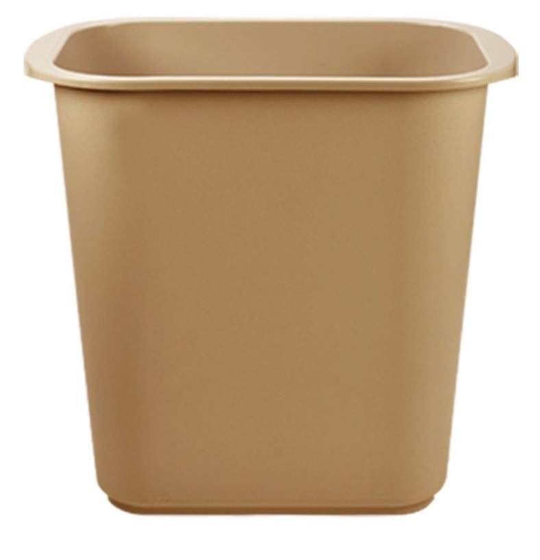 Cesto rectangular de 13 litros sin tapa