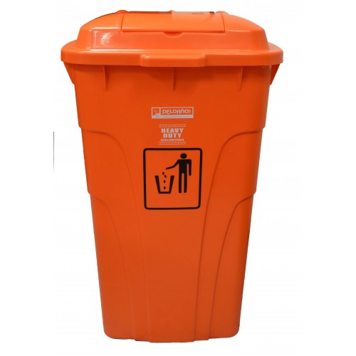 Sabes para qué sirve el contenedor de basura naranja?