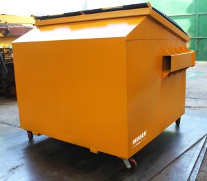 Contenedor para basura de con capacidad 4.5 metros cubicos