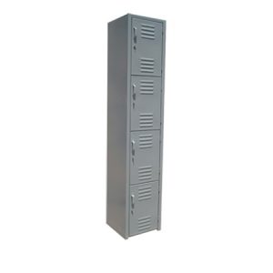 Casillero con 4 puertas metálico para resguardo de objetos